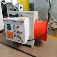 معدات التدفئة العادم مروحة التدفئة الكهربائية الدفيئة